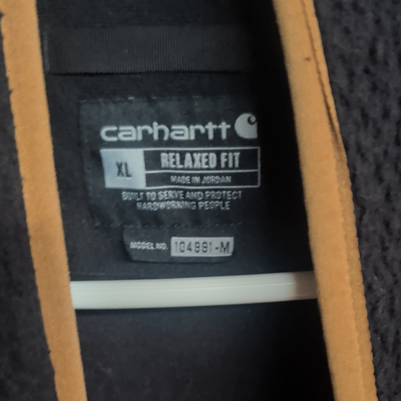 Carhartt Black Fleece with Tan Accents - Picture 2 of 3